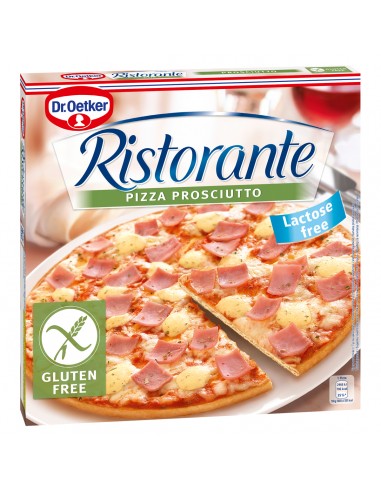 Pizza ristorante prosciutto sense gluten · 1un x 345g.
