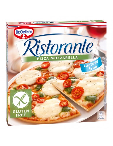 Pizza ristorante mozzarella sense gluten · 1un x 370g.